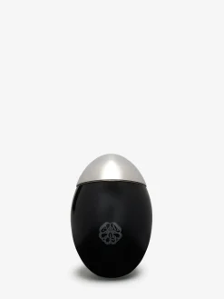 Fashion Alexander McQueen Ghost Flower Candle in Black