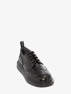 Outlet Alexander McQueen Men's Hybrid Lace Up in Black