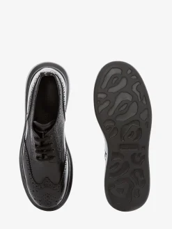 Outlet Alexander McQueen Men's Hybrid Lace Up in Black