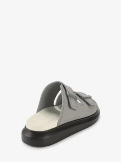 Hot Alexander McQueen Men's Hybrid Slide in Gun Grey