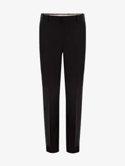 Best Alexander McQueen Men's McQueen Classic Selvedge Mohair Pants in Black