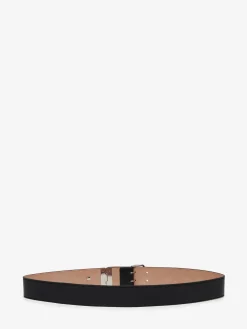 Hot Alexander McQueen Men's Military Belt in Black