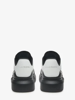 Cheap Alexander McQueen Men's Oversized Sneaker in Black/White