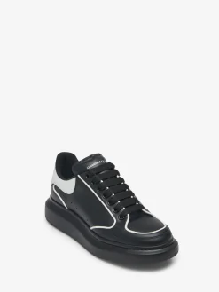 Cheap Alexander McQueen Men's Oversized Sneaker in Black/White