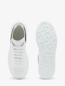 Flash Sale Alexander McQueen Men's Oversized Sneaker in White/Black