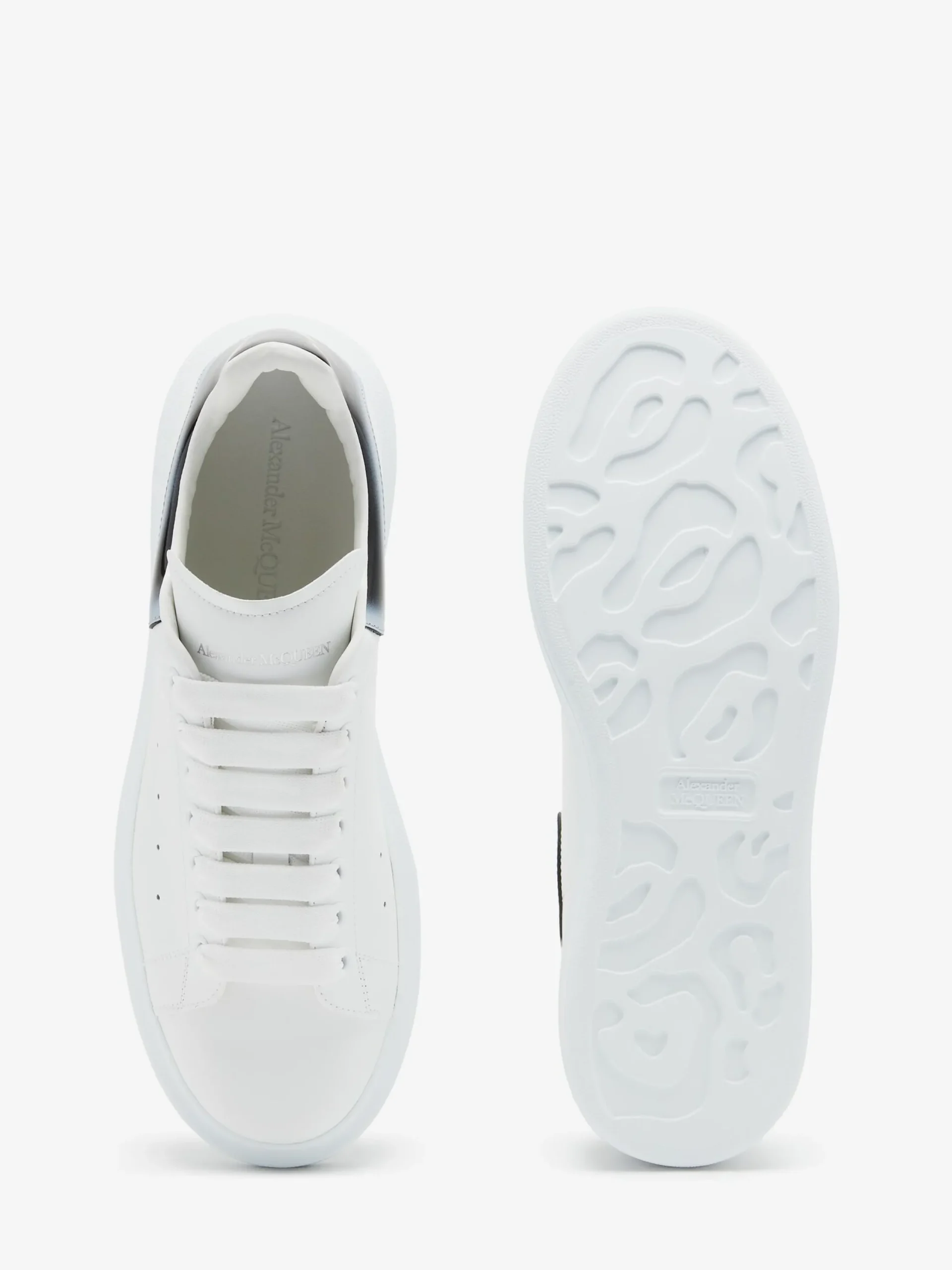 Flash Sale Alexander McQueen Men's Oversized Sneaker in White/Black