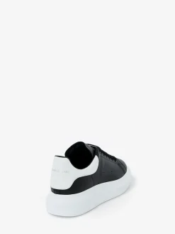 New Alexander McQueen Men's Oversized Sneaker in Black/White