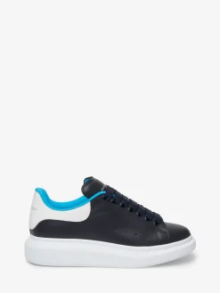 Cheap Alexander McQueen Men's Oversized Sneaker in Navy/White/Lapis Blue