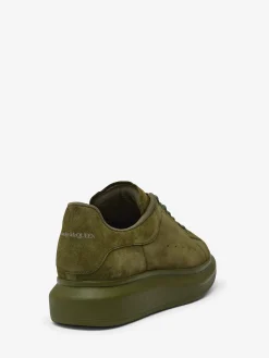 Flash Sale Alexander McQueen Men's Oversized Sneaker in Military Green