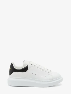 Hot Alexander McQueen Men's Oversized Sneaker in White/Black