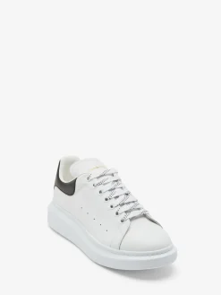 Hot Alexander McQueen Men's Oversized Sneaker in White/Black