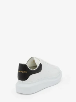 Hot Alexander McQueen Men's Oversized Sneaker in White/Black