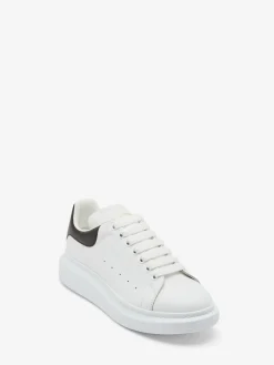 Hot Alexander McQueen Men's Oversized Sneaker in White/Black