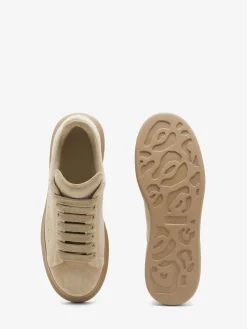 Outlet Alexander McQueen Men's Oversized Sneaker in Beige