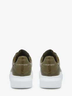 New Alexander McQueen Men's Oversized Sneaker in Khaki