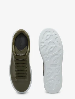 New Alexander McQueen Men's Oversized Sneaker in Khaki