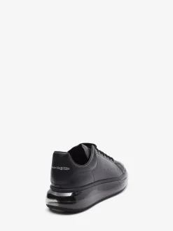 Online Alexander McQueen Men's Oversized Transparent Sole Sneaker in Black