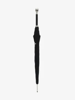 Best Alexander McQueen Men's Skull Long Umbrella in Black