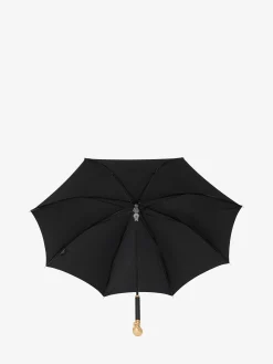 Sale Alexander McQueen Men's Skull Umbrella in Black