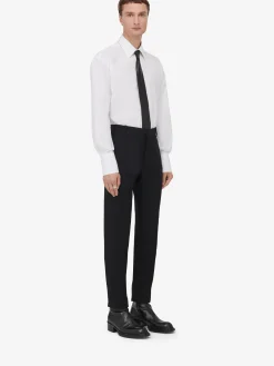 Outlet Alexander McQueen Men's Tailored Cigarette Trousers in Black