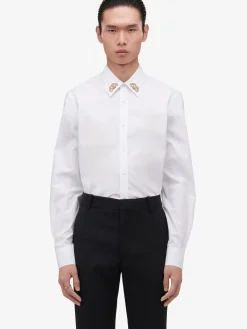 Sale Alexander McQueen Men's Tailored Cigarette Trousers in Black