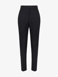 Flash Sale Alexander McQueen Men's Tailored Cigarette Trousers in Black