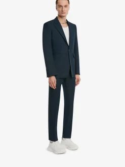 New Alexander McQueen Men's Tailored Cigarette Trousers in Indigo