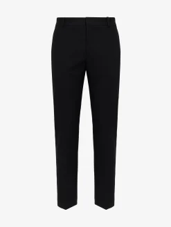 Store Alexander McQueen Men's Tailored Cigarette Trousers in Black
