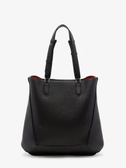 Shop Alexander McQueen Men's The Edge Medium Tote Bag in Black