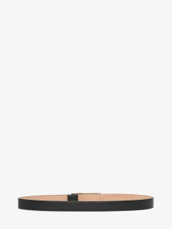 Store Alexander McQueen Men's The Grip Belt in Black