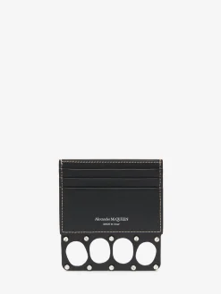 Flash Sale Alexander McQueen Men's The Grip Card Holder in Black