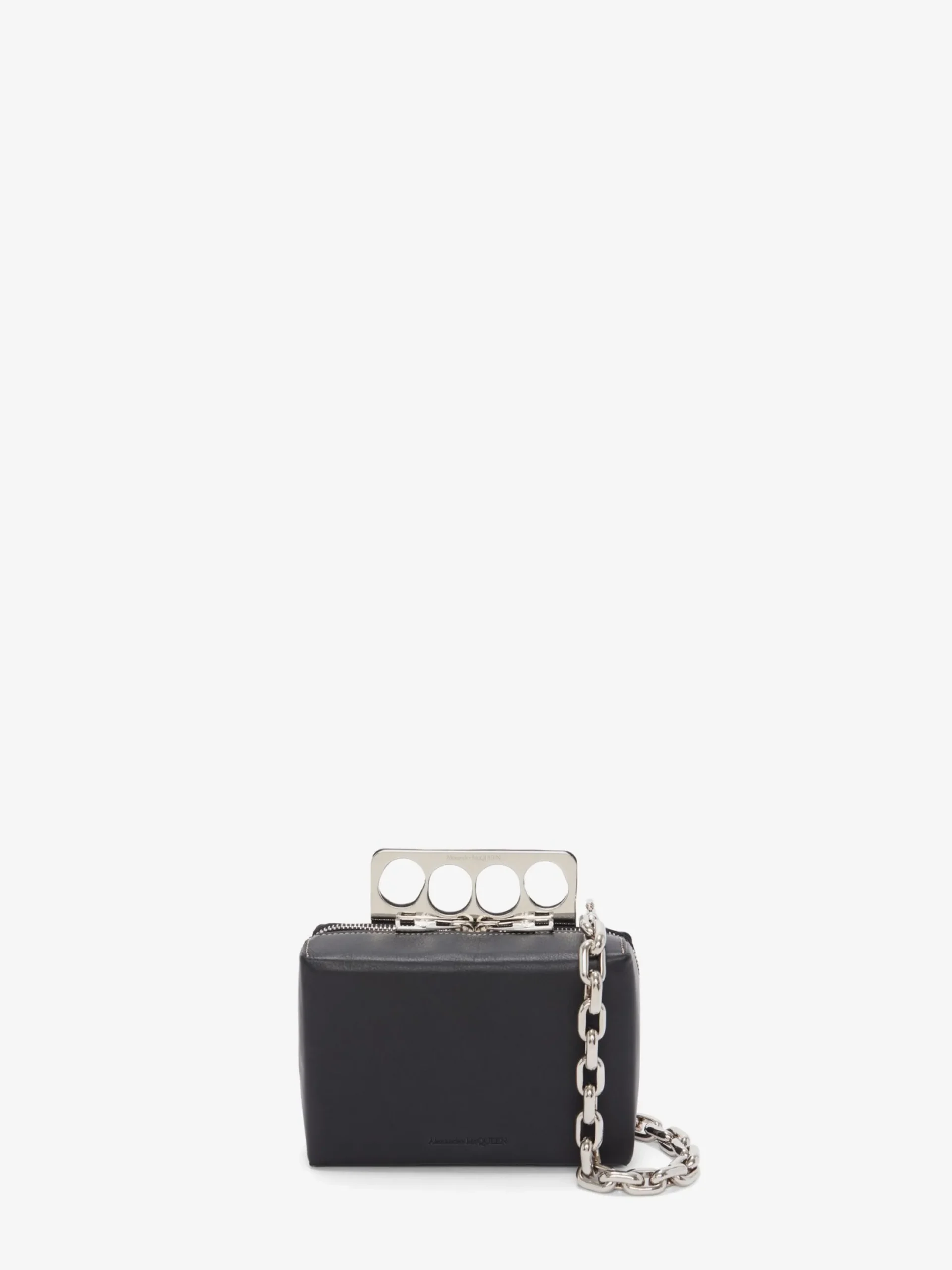 Flash Sale Alexander McQueen Men's The Grip Mini Bag in Black