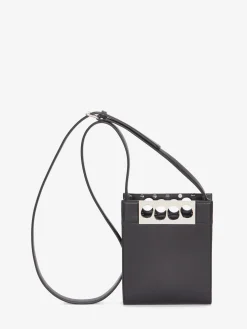 Best Sale Alexander McQueen Men's The Grip Mini Tote Bag in Black