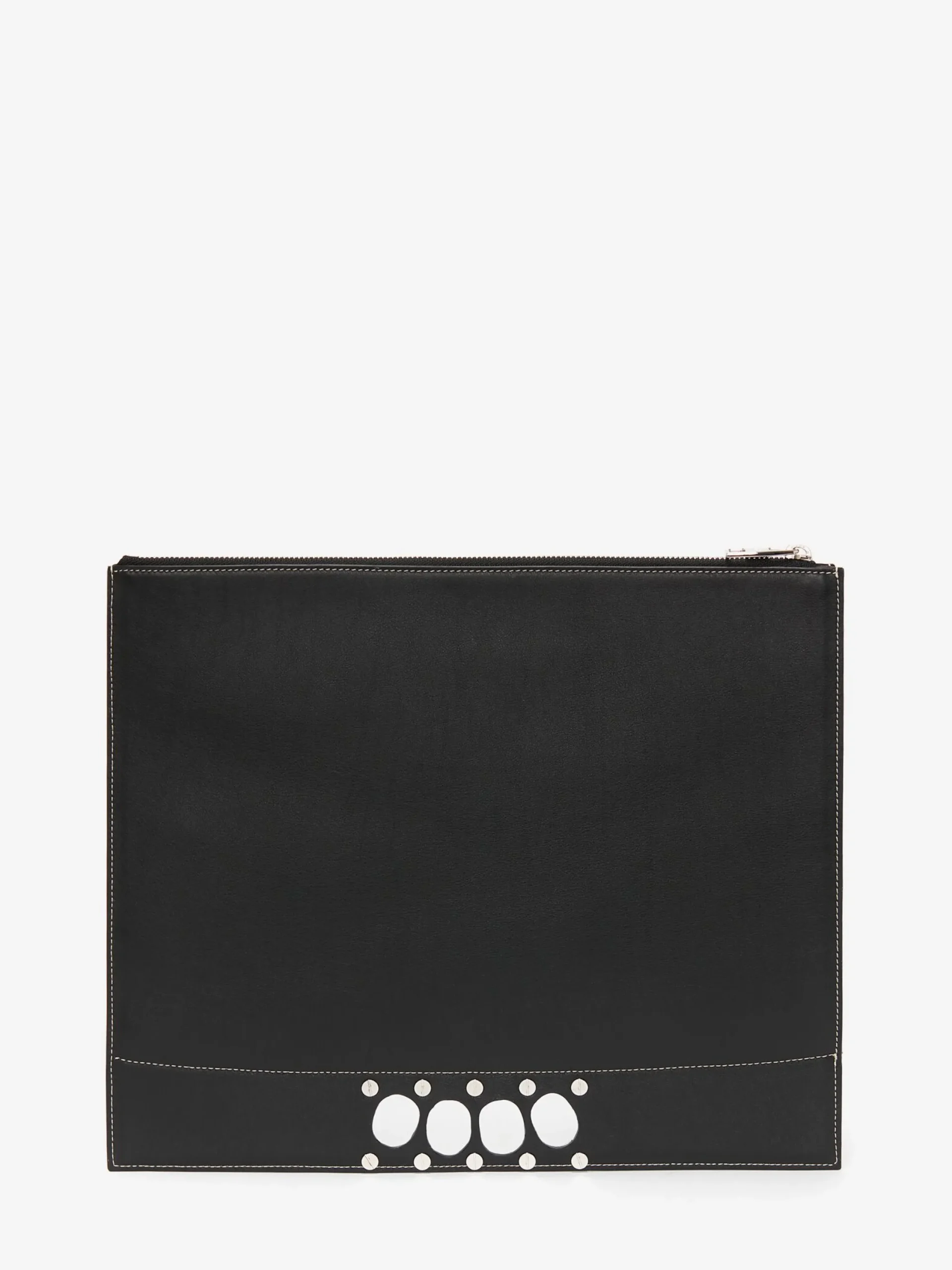 Cheap Alexander McQueen Men's The Grip Zip Pouch in Black