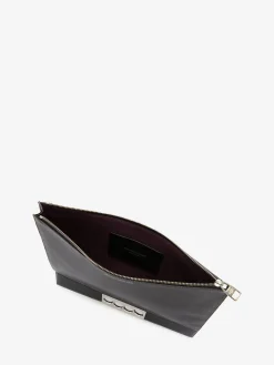 Cheap Alexander McQueen Men's The Grip Zip Pouch in Black