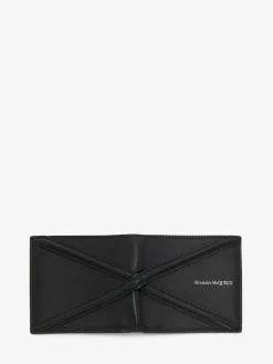 Outlet Alexander McQueen Men's The Harness Billfold Wallet in Black