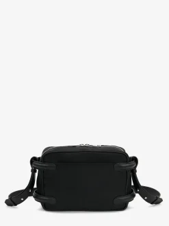 Fashion Alexander McQueen Men's The Harness Camera Bag in Black