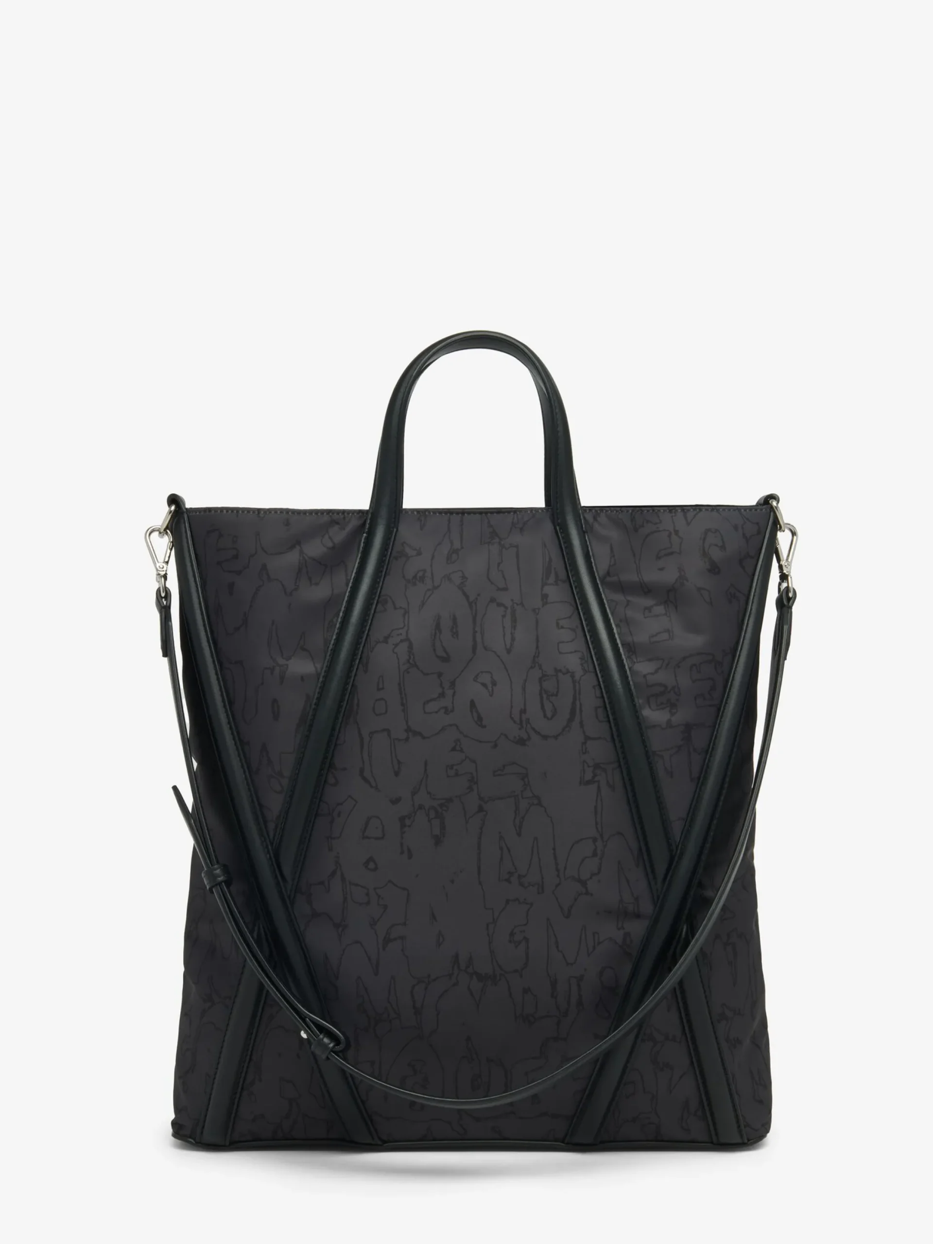 Discount Alexander McQueen Men's The Harness Shopper in Black