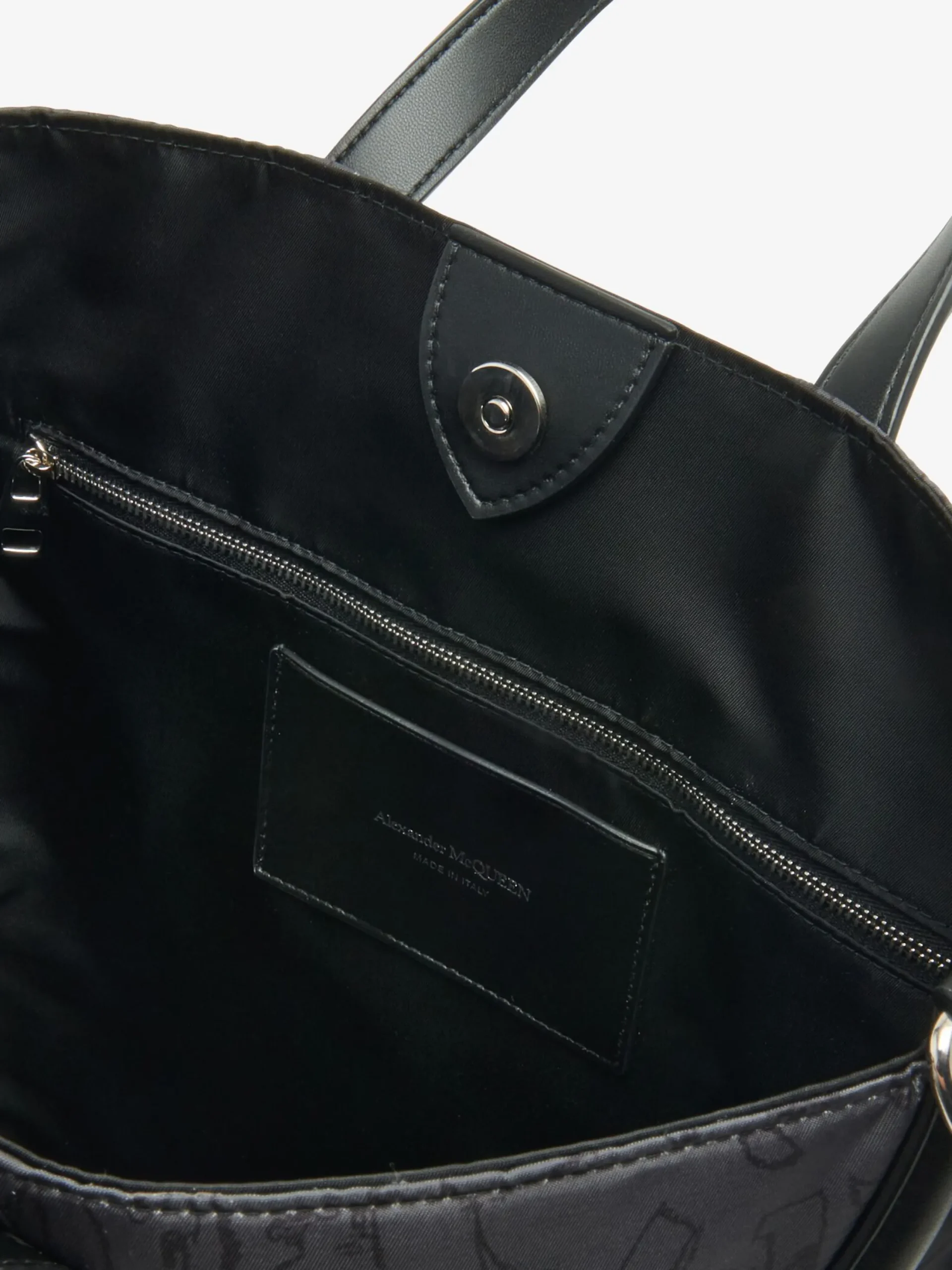 Discount Alexander McQueen Men's The Harness Shopper in Black