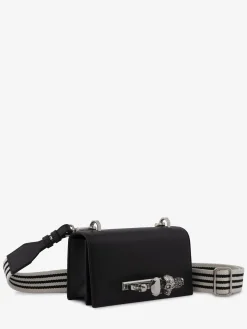 Flash Sale Alexander McQueen Men's The Knuckle Satchel in Black