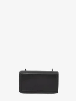 Flash Sale Alexander McQueen Men's The Knuckle Satchel in Black