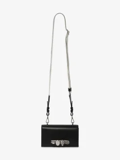 Flash Sale Alexander McQueen Men's The Knuckle Satchel in Black