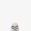 Outlet Alexander McQueen Men's The Knuckle Skull Ring in Antique silver