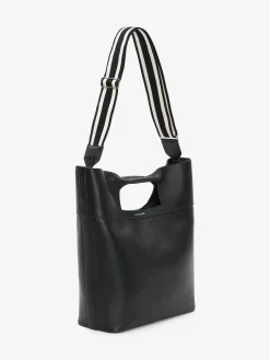 Store Alexander McQueen Men's The Square Bow Small in Black