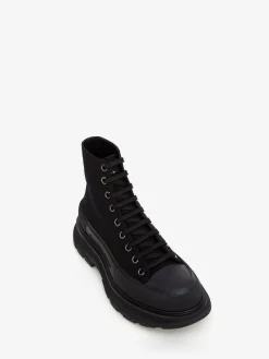 Cheap Alexander McQueen Men's Tread Slick Boot in Black