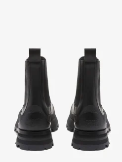 Best Sale Alexander McQueen Men's Wander Chelsea Boot in Black