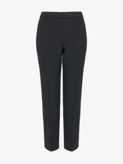 Flash Sale Alexander McQueen Women's High Waisted Cigarette Trouser in Black