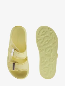 Online Alexander McQueen Women's Hybrid Slide in Anise/Silver