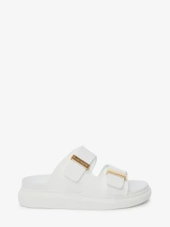 Discount Alexander McQueen Women's Hybrid Slide in Ivory