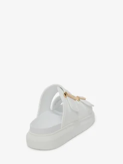 Discount Alexander McQueen Women's Hybrid Slide in Ivory